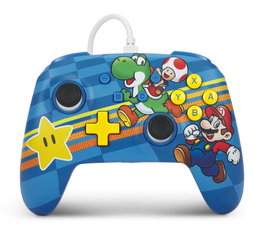 PowerA Manette filaire améliorée Nintendo Switch Mushroom Kingdom Friends