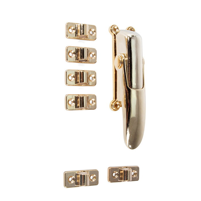 Herrajes Alk Falleba Oboy avec Accessoires, Fini Or