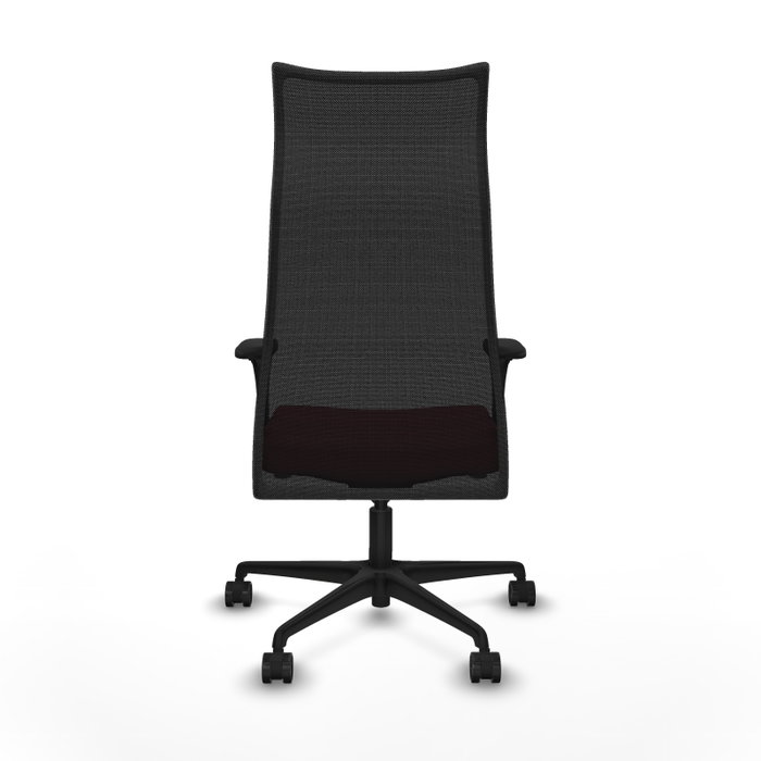 Piqueras y Crespo Chaise de Bureau Albacete XL Bordeaux et Noir