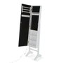 Miroir mural Versa Blanc Miroir Bois MDF 35 x 153 x 35,2 cm Porte-bijoux