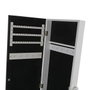 Miroir mural Versa Blanc Miroir Bois MDF 35 x 153 x 35,2 cm Porte-bijoux
