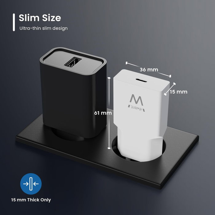 Chargeur mural Ewent EW1310 Blanc 20 W