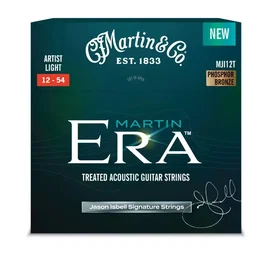 Martin Juego Acústica Jason Isbel Era Treated 92/8 Phosphor Bz Artist Light 12-54