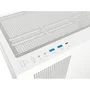 Thermaltake CA-1Y7-00M6WN-WS View 270 Plus WS ARGB Snow - Boîtier PC moyen tour ATX blanc avec 3 ventilateurs ARGB et vitres trempées