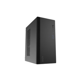 MSI PRO SHIELD M100P Boîtier PC Midi Tower micro ATX Noir