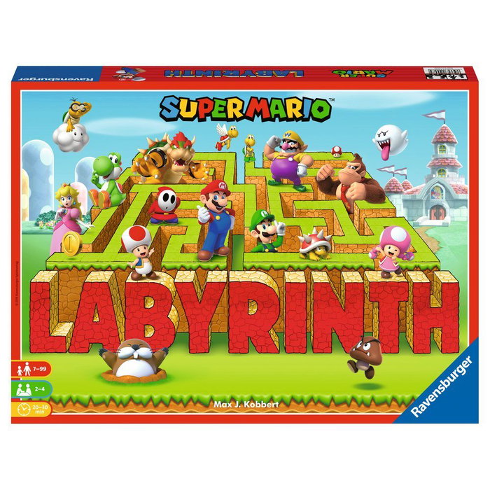 RAVENSBURGER - Jeu de société Laberinto Super Mario - Édition multilingue RAVENSBURGER - Jeu de société Laberinto Super Mario - Édition multilingue