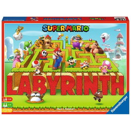 Ravensburger Labyrinth Super Mario - Jeu de société, labyrinthe dynamique, personnages Mario, 2-4 joueurs, dès 7 ans
