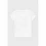 T shirt à manches courtes Enfant Name It Nmfvibeke Capsl Blanc
