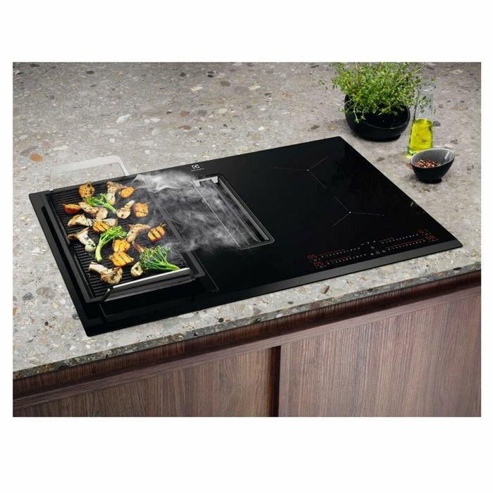 Electrolux KCC83443 Plaque de cuisson aspirante à induction 4 foyers Electrolux KCC83443 Plaque de cuisson aspirante à induction 4 foyers