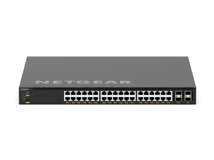 NETGEAR XSM4340CV-100NES Switch 40 Ports, 36x 10G/Multi-Gig PoE++ 280W-1760W, 4x SFP28 25G NETGEAR XSM4340CV-100NES Switch 40 Ports, 36x 10G/Multi-Gig PoE++ 280W-1760W, 4x SFP28 25G