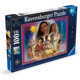 Ravensburger - Puzzle 100 pièces XXL Le Royaume des Souhaits - Disney Wish - Dès 6 ans - Réf. 12001048