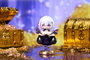 Honkai: Star Rail statuette PVC Hu Tao Chibi Topaz & Numby Chibi Chara Yurayura Stand 10 cm