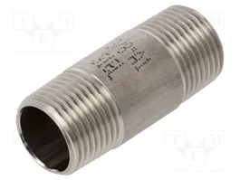 GEBO Connecteur de robinet en acier inoxydable AISI 316L 40mm G316