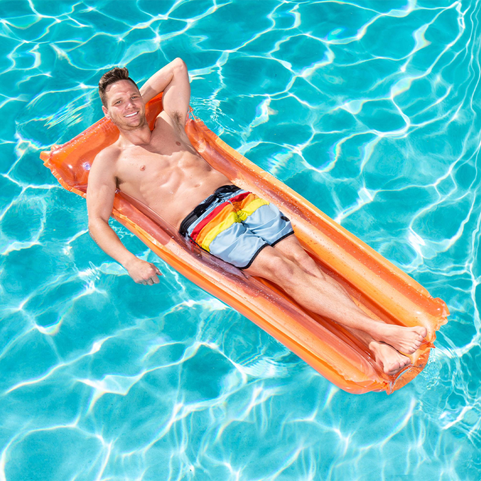 Bestway 44013 Colchoneta Gonflable Deluxe Couleur Assortie 183x76 cm Plage et Piscine Bestway 44013 Colchoneta Gonflable Deluxe Couleur Assortie 183x76 cm Plage et Piscine