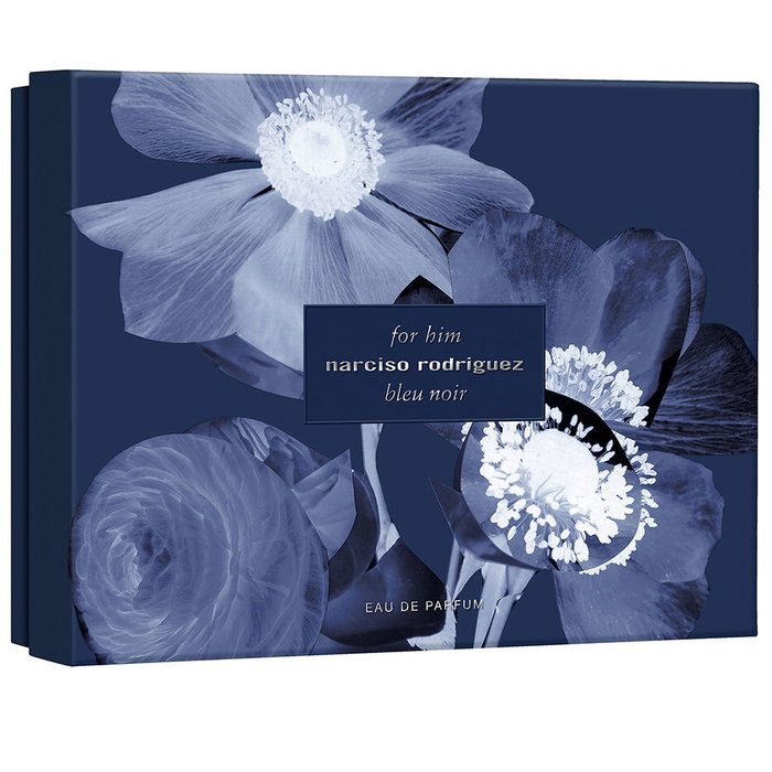 Narciso Rodriguez For Him Bleu Noir Coffret Eau de Parfum 100 ml, Gel Douche 50 ml et Eau de Parfum 10 ml