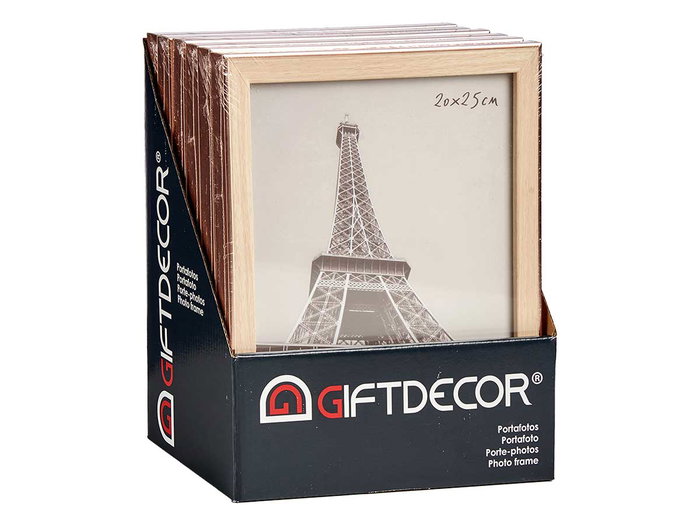 GIFTDECOR Porte-photo Cobre-Madera 20x25cm GIFTDECOR Porte-photo Cobre-Madera 20x25cm