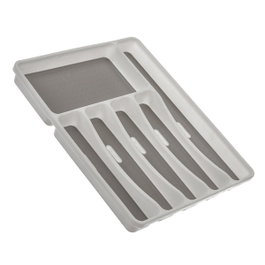 Kozina Range-couverts Blanc Plastique 32,5 x 40 x 5 cm