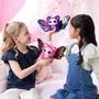 Hatchimals Bloomables Ma Fleur Magique Kittyfly - Jouet Interactif avec 100 Sons et Réactions, Fleur et Chenille à Faire Éclore, Modèle Aléatoire, 3 Piles LR6 Incluses, Dès 5 Ans