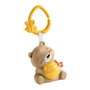 Fisher-Price - Sensimals Projection Lampe Nuit Portable Son Bébé Relaxant Ours Sons Nature Musique - USB-C - Hrb18