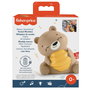 Fisher-Price - Sensimals Projection Lampe Nuit Portable Son Bébé Relaxant Ours Sons Nature Musique - USB-C - Hrb18
