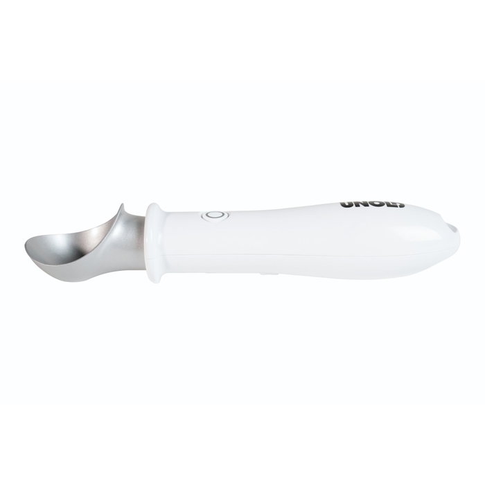Unold Carlo Cuillère à glace chauffante, Blanc / Argent