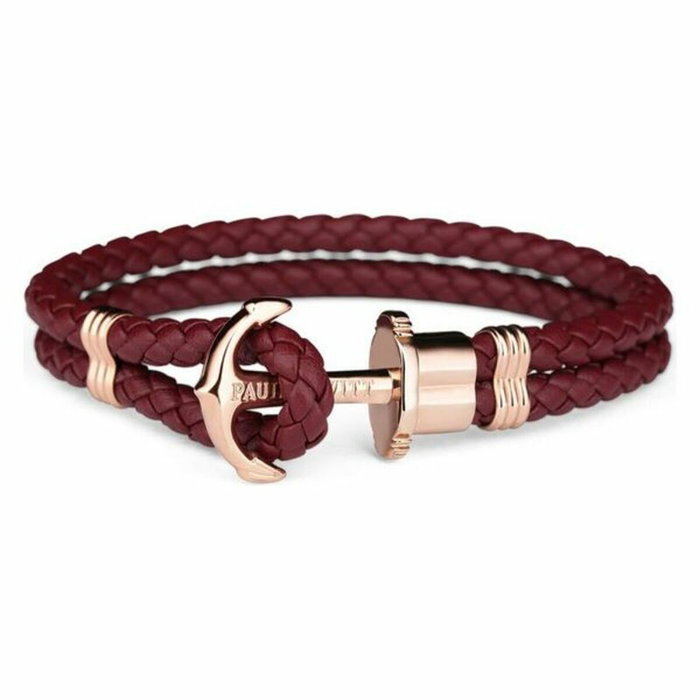Paul Hewitt Bracelet en Cuir Marron PH-PH-L-R-DB-XS Paul Hewitt Bracelet en Cuir Marron PH-PH-L-R-DB-XS
