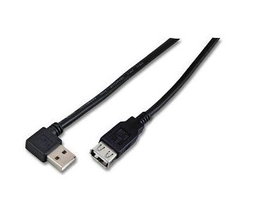 MicroConnect Câble d'extension USB 2.0, 1,5 m, Noir