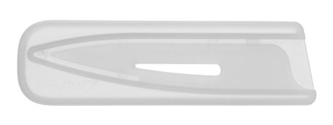 Berghoff Couteau de cuisine avec lame scie gris 11,5 cm, revêtement antiadhésif et manche ergonomique avec gaine de protection