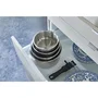Baumalu Set de 4 Casseroles en Inox avec Manche Amovible (14 à 20 cm)