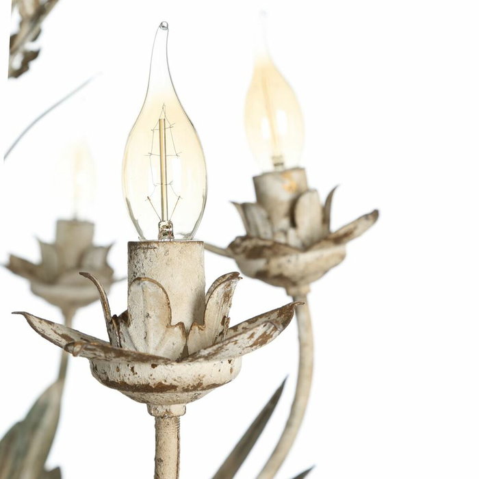 BigBuy Home Suspension Blanc BigBuy Home Suspension Blanc
