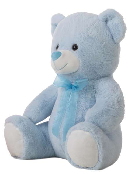 Creaciones Llopis Ours en peluche bleu, 30 cm, en polyester, pour enfants à partir de 3 ans Creaciones Llopis Ours en peluche bleu, 30 cm, en polyester, pour enfants à partir de 3 ans