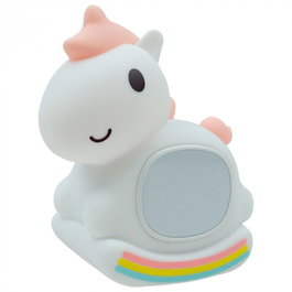 Mary´S Lámpara nocturna LED RGB rechargeable modèle licorne berceuse avec réveil et bruit blanc