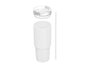 Kinvara Verre à paille 750 ml assorti blanc noir plastique 9x26x8 cm (Set de 12)