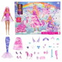 Barbie Calendrier de l'Avent avec poupée mode et 24 surprises
