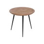 BigBuy Home Jeu de 3 tables Noir Naturel