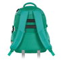 OMP! Mochila Run. Plus FAN Blooming - Sac à dos grande capacité, 44x34x21 cm, avec port USB, compartiments multiples et dos aéré - Bleu turquoise