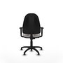 PIQUERAS Y CRESPO Chaise de bureau Algarra, simili cuir blanc, mécanisme de contact permanent