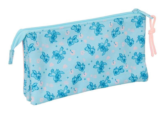 Safta Portatodo triple stitch "Ohana" - Porte-tout 22 x 12 x 3 cm, âge minimum recommandé 3 ans Safta Portatodo triple stitch "Ohana" - Porte-tout 22 x 12 x 3 cm, âge minimum recommandé 3 ans