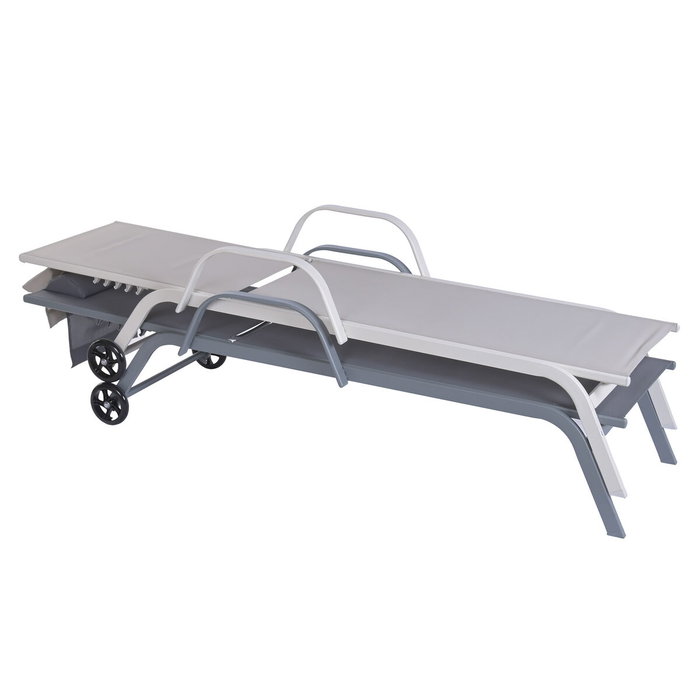 Chaise longue Home ESPRIT Menthe 199 X 63 X 101 CM