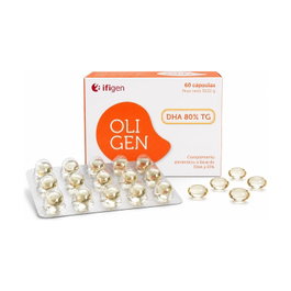 IFIGEN Oligen DHA 80% TG Enzymatique 60 capsules