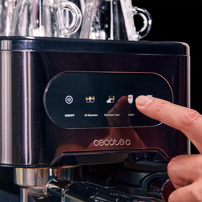 Cecotec Machine à Expresso Power Espresso 20 ColdBrew Latte 1350W 20bar noir