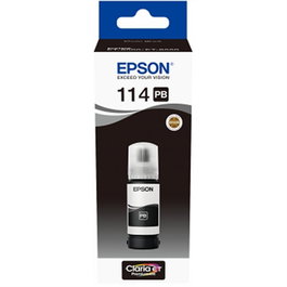 Epson C13T07B140 Bouteille Encre Ecotank 114 Noir Photo 70ml pour ET-8550 ET-8500