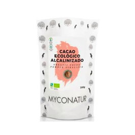 MYCONATUR Cacao Alcalin biologique en poudre, doypack 300g