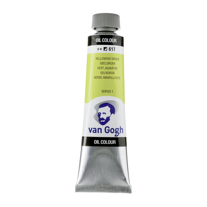 Van Gogh Peinture à l'huile Vert Jaunâtre 617, 40 ml Van Gogh Peinture à l'huile Vert Jaunâtre 617, 40 ml