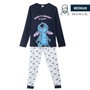Cerdà Pyjama long adulte en jersey XL couleur bleu