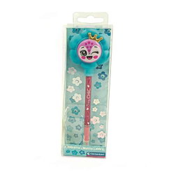 Clementoni - Sombra de Ojos en Flor - Eyeshadow Pot Flowers & Lip Liner - Palette de Fards à Paupières et Crayon à Lèvres pour Enfants - Jeu Multilingue