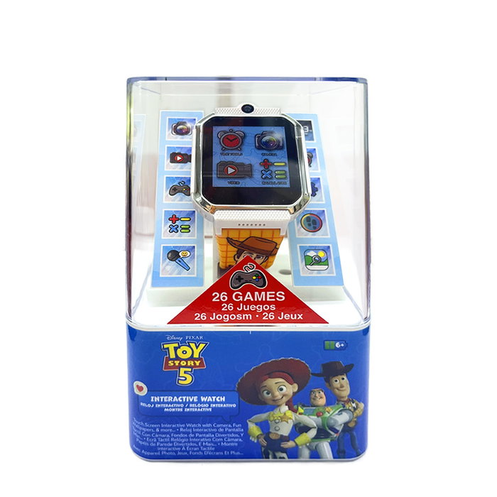 KIDS LICENSING Montre Interactive Toy Story 5 avec Woody et Buzz Lightyear KIDS LICENSING Montre Interactive Toy Story 5 avec Woody et Buzz Lightyear