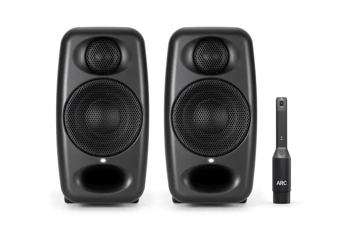 IK Multimedia iLoud Micro Monitor Pro (Paire) Moniteurs de Studio Compacts 50W RMS avec ARC et X-MONITOR IK Multimedia iLoud Micro Monitor Pro (Paire) Moniteurs de Studio Compacts 50W RMS avec ARC et X-MONITOR