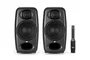 IK Multimedia iLoud Micro Monitor Pro (Paire) Moniteurs de Studio Compacts 50W RMS avec ARC et X-MONITOR