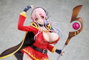 Kadokawa Super Sonico x Konosuba statuette PVC 1/7 Megumin collaboration Ver.